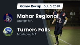 Recap: Mahar Regional  vs. Turners Falls  2018