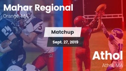 Matchup: Mahar Regional High vs. Athol  2019