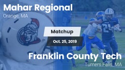 Matchup: Mahar Regional High vs. Franklin County Tech  2019