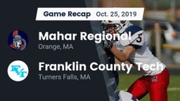 Recap: Mahar Regional  vs. Franklin County Tech  2019