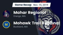 Recap: Mahar Regional  vs. Mohawk Trail Regional  2019