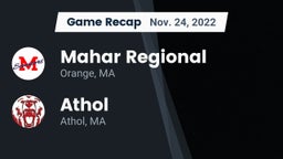 Recap: Mahar Regional  vs. Athol  2022