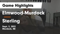 Elmwood-Murdock  vs Sterling  Game Highlights - Sept. 3, 2022