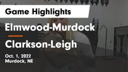 Elmwood-Murdock  vs Clarkson-Leigh  Game Highlights - Oct. 1, 2022