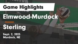 Elmwood-Murdock  vs Sterling  Game Highlights - Sept. 2, 2023