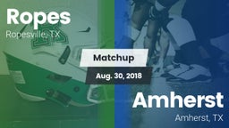 Matchup: Ropes  vs. Amherst  2018