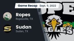 Recap: Ropes  vs. Sudan  2022