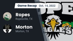 Recap: Ropes  vs. Morton  2022