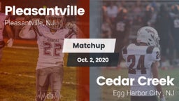 Matchup: Pleasantville High vs. Cedar Creek  2020
