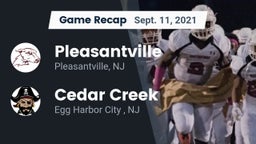 Recap: Pleasantville  vs. Cedar Creek  2021