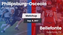Matchup: Philipsburg-Osceola vs. Bellefonte  2017