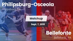 Matchup: Philipsburg-Osceola vs. Bellefonte  2018