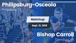 Matchup: Philipsburg-Osceola vs. Bishop Carroll  2018