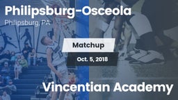 Matchup: Philipsburg-Osceola vs. Vincentian Academy 2018