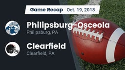 Recap: Philipsburg-Osceola  vs. Clearfield  2018