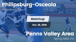 Matchup: Philipsburg-Osceola vs. Penns Valley Area  2018