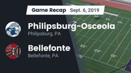 Recap: Philipsburg-Osceola  vs. Bellefonte  2019
