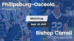 Matchup: Philipsburg-Osceola vs. Bishop Carroll  2019
