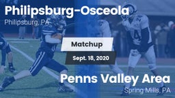Matchup: Philipsburg-Osceola vs. Penns Valley Area  2020