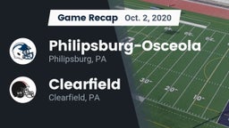 Recap: Philipsburg-Osceola  vs. Clearfield  2020
