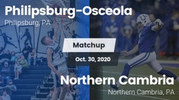 Matchup: Philipsburg-Osceola vs. Northern Cambria  2020