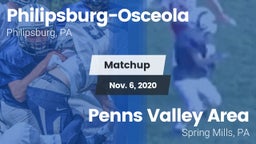 Matchup: Philipsburg-Osceola vs. Penns Valley Area  2020