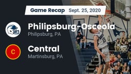 Recap: Philipsburg-Osceola  vs. Central  2020