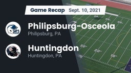 Recap: Philipsburg-Osceola  vs. Huntingdon  2021