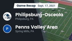 Recap: Philipsburg-Osceola  vs. Penns Valley Area  2021