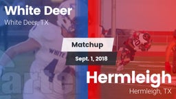 Matchup: White Deer High vs. Hermleigh  2018