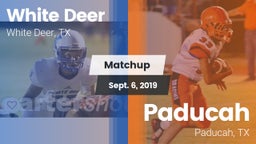 Matchup: White Deer High vs. Paducah  2019