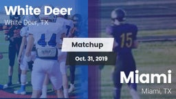 Matchup: White Deer High vs. Miami  2019
