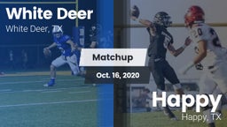 Matchup: White Deer High vs. Happy  2020