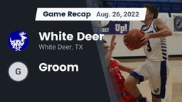 Recap: White Deer  vs. Groom 2022
