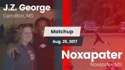 Matchup: J.Z. George High vs. Noxapater  2017