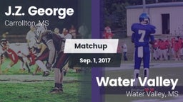 Matchup: J.Z. George High vs. Water Valley  2017