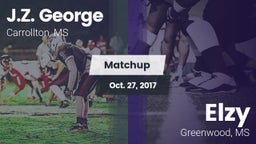 Matchup: J.Z. George High vs. Elzy  2017