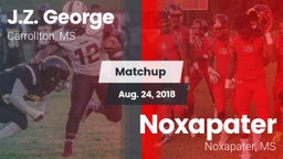 Matchup: J.Z. George High vs. Noxapater  2018