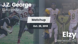 Matchup: J.Z. George High vs. Elzy  2018