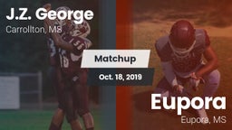 Matchup: J.Z. George High vs. Eupora  2019