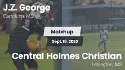 Matchup: J.Z. George High vs. Central Holmes Christian  2020