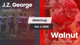 Matchup: J.Z. George High vs. Walnut  2020