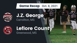 Recap: J.Z. George  vs. Leflore County  2021