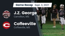 Recap: J.Z. George  vs. Coffeeville  2021