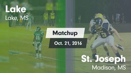 Matchup: Lake  vs. St. Joseph 2016