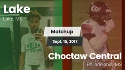 Matchup: Lake  vs. Choctaw Central  2017