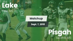 Matchup: Lake  vs. Pisgah  2018