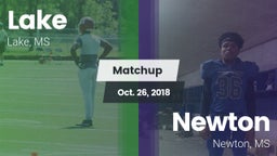 Matchup: Lake  vs. Newton  2018