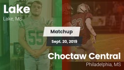 Matchup: Lake  vs. Choctaw Central  2019
