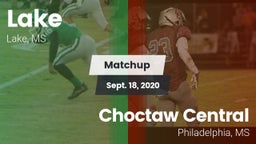 Matchup: Lake  vs. Choctaw Central  2020